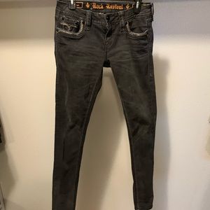 Rock Revival Easy Skinny Claire Jeans sz 27